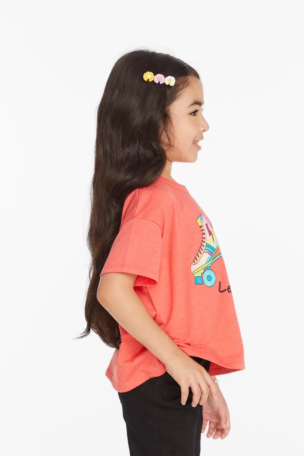 Chaser Brand Lets Roll Girls Tee Clearance