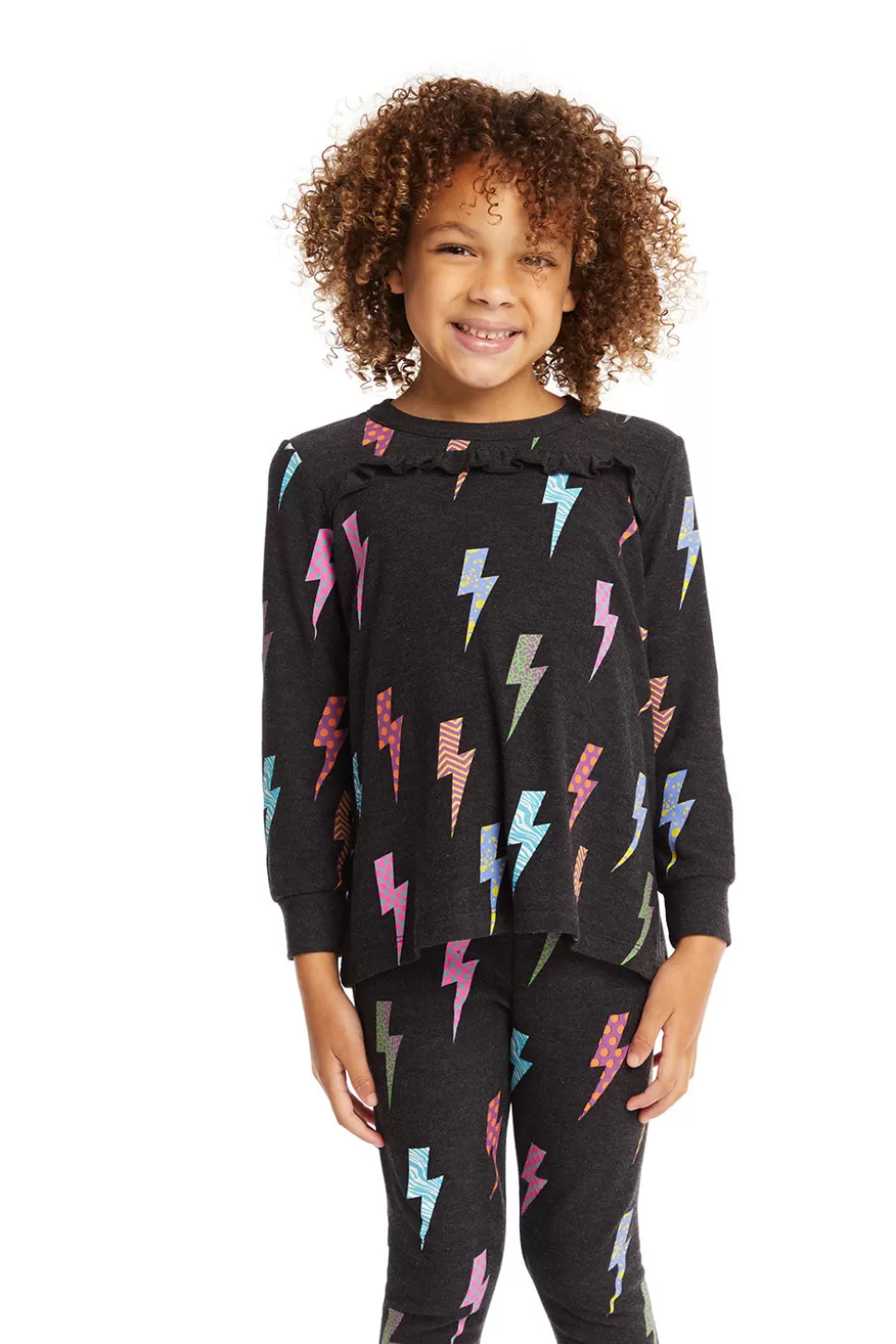 Chaser Brand Lightning Bolts Long Sleeve Shop