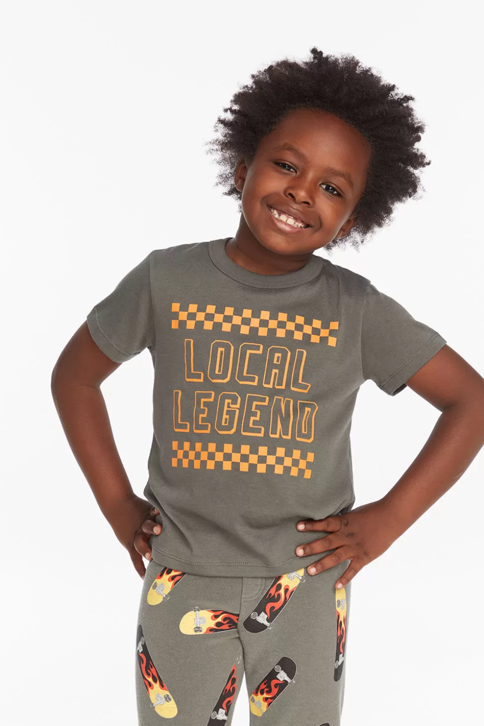 Chaser Brand Local Legend Boys Tee Clearance