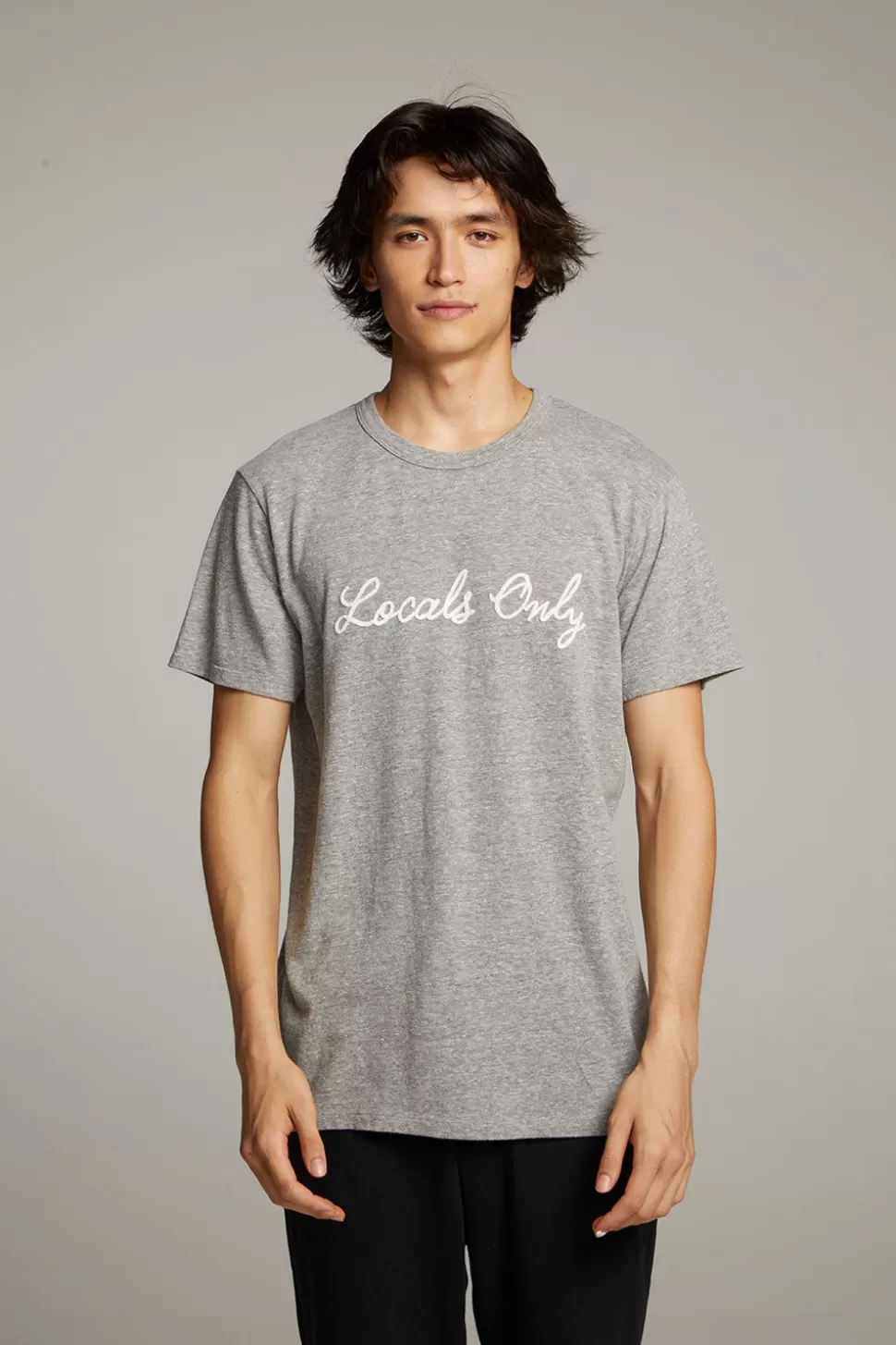 Chaser Brand Locals Only Crew Neck Tee Clearance