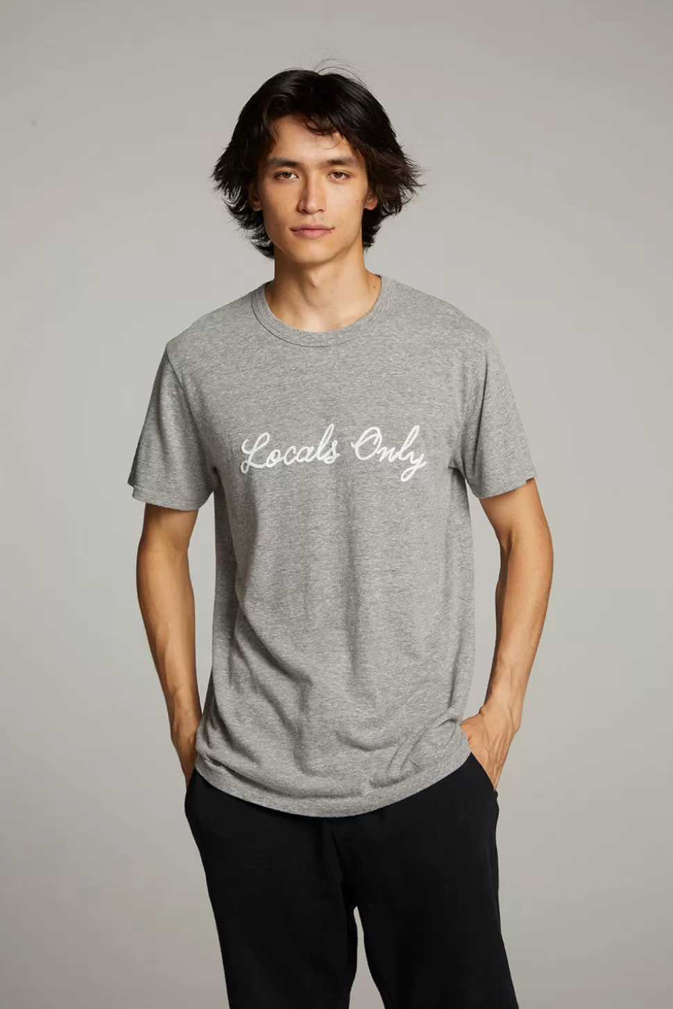 Chaser Brand Locals Only Crew Neck Tee Clearance