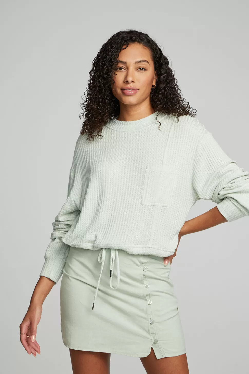 Chaser Brand Lomita Pullover - Sage Shop