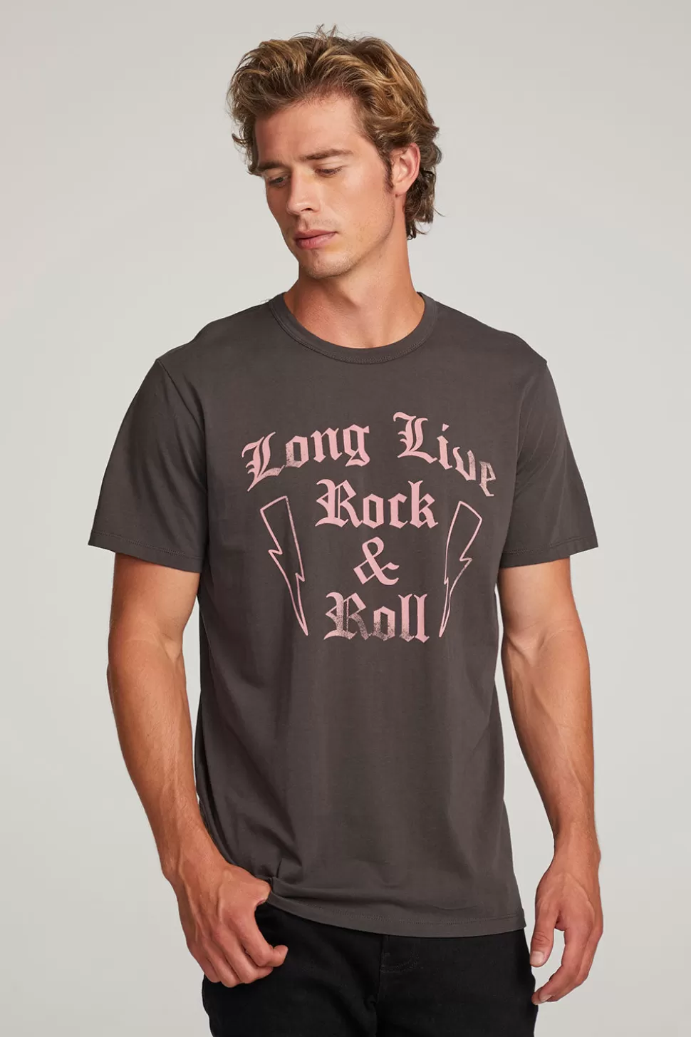 Chaser Brand Long Live Rock Mens Tee Discount