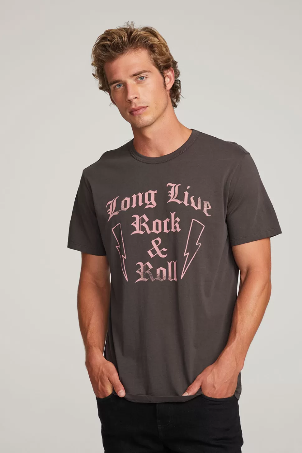 Chaser Brand Long Live Rock Mens Tee Discount