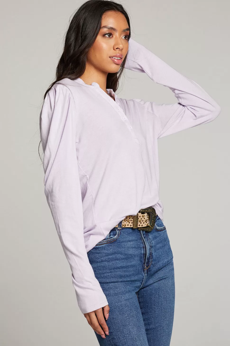 Chaser Brand Lotus Petal Long Sleeve Best