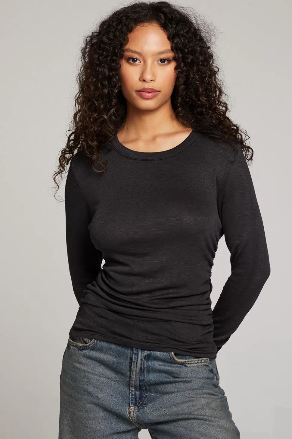 Chaser Brand Louis Licorice Long Sleeve Shop