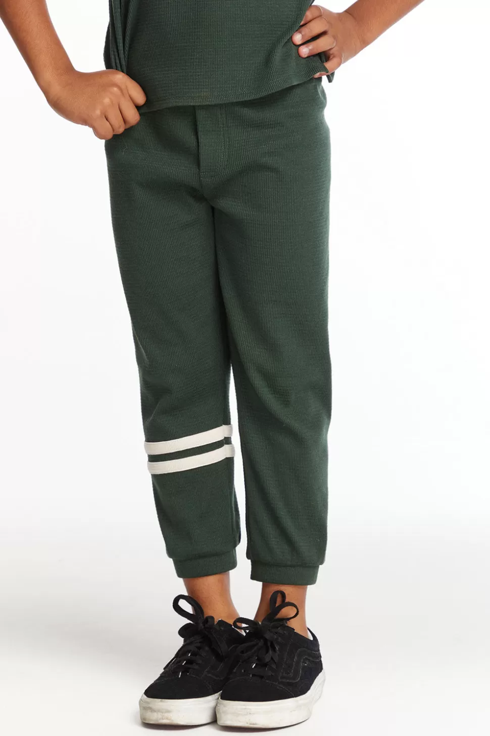 Chaser Brand Lounge Boys Safari Green Pant Clearance