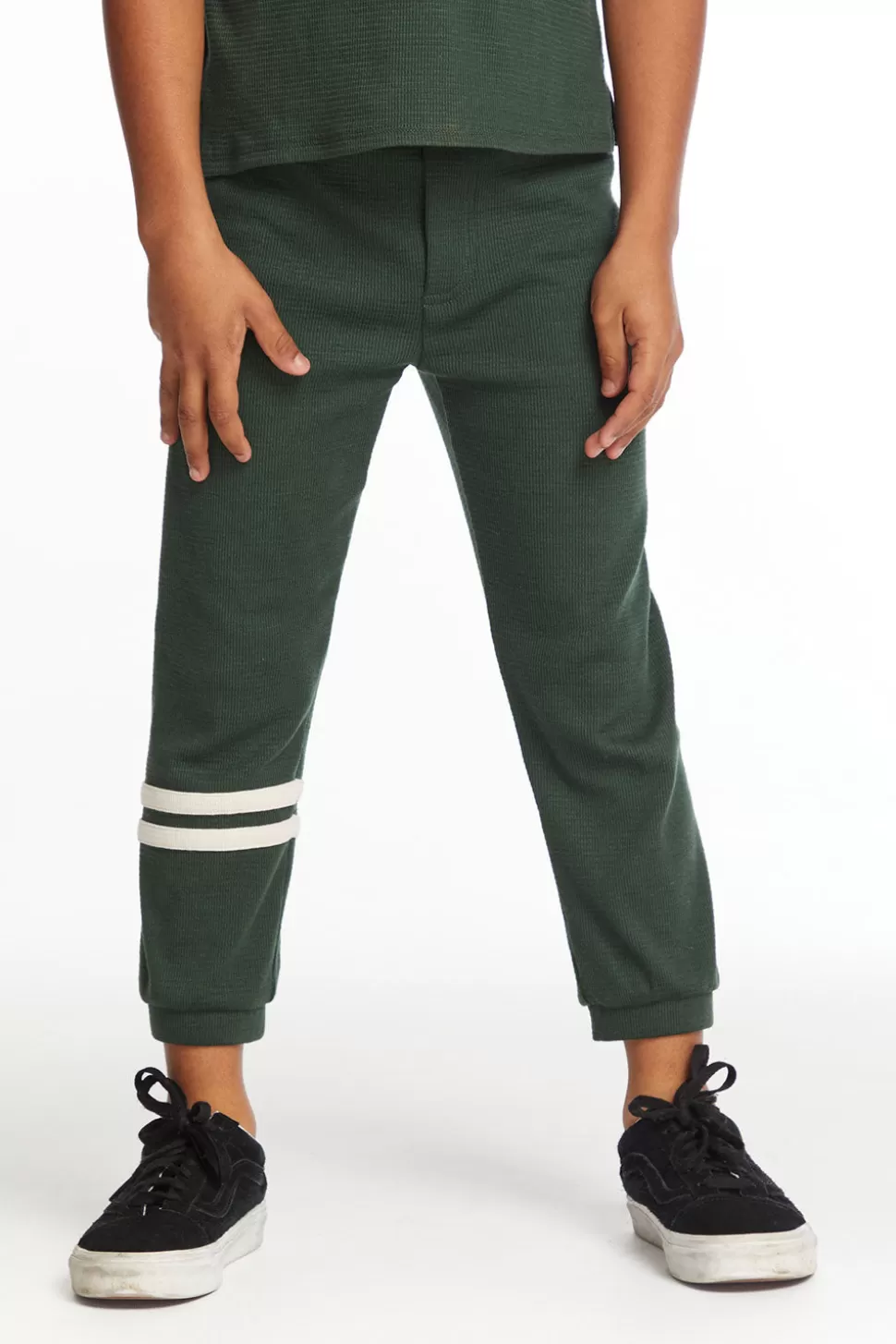 Chaser Brand Lounge Boys Safari Green Pant Clearance