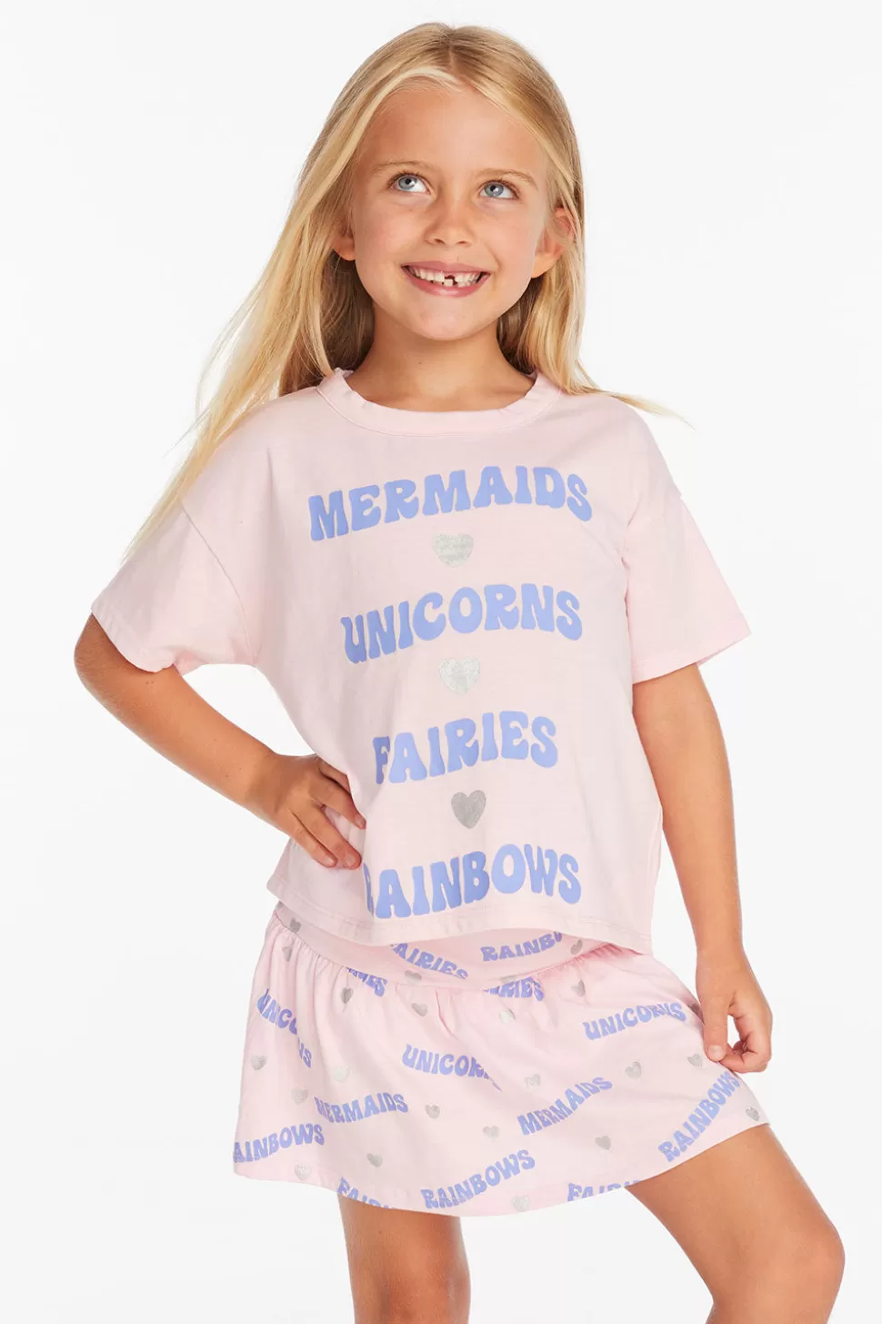 Chaser Brand Mermaid & Friends Girls Tee Cheap