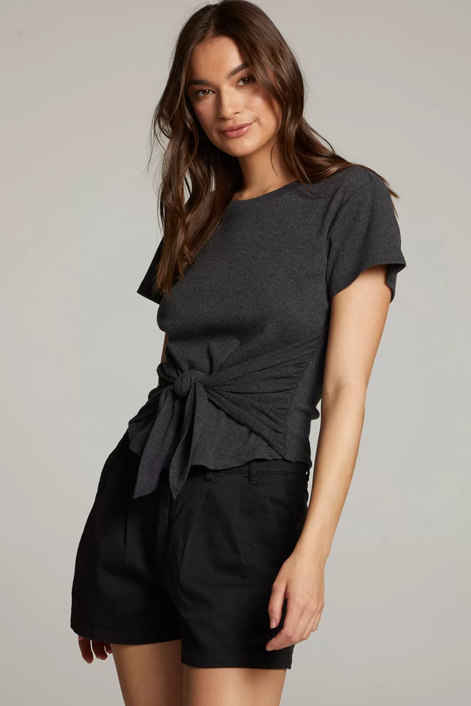 Chaser Brand Mia Black Top Cheap