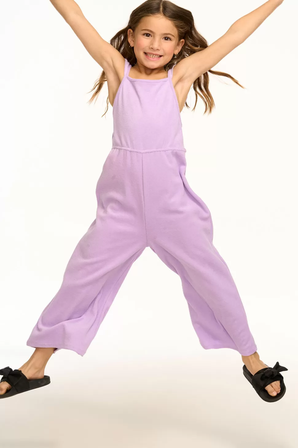 Chaser Brand Monterey Digital Lavender Jumpsuit Fashion