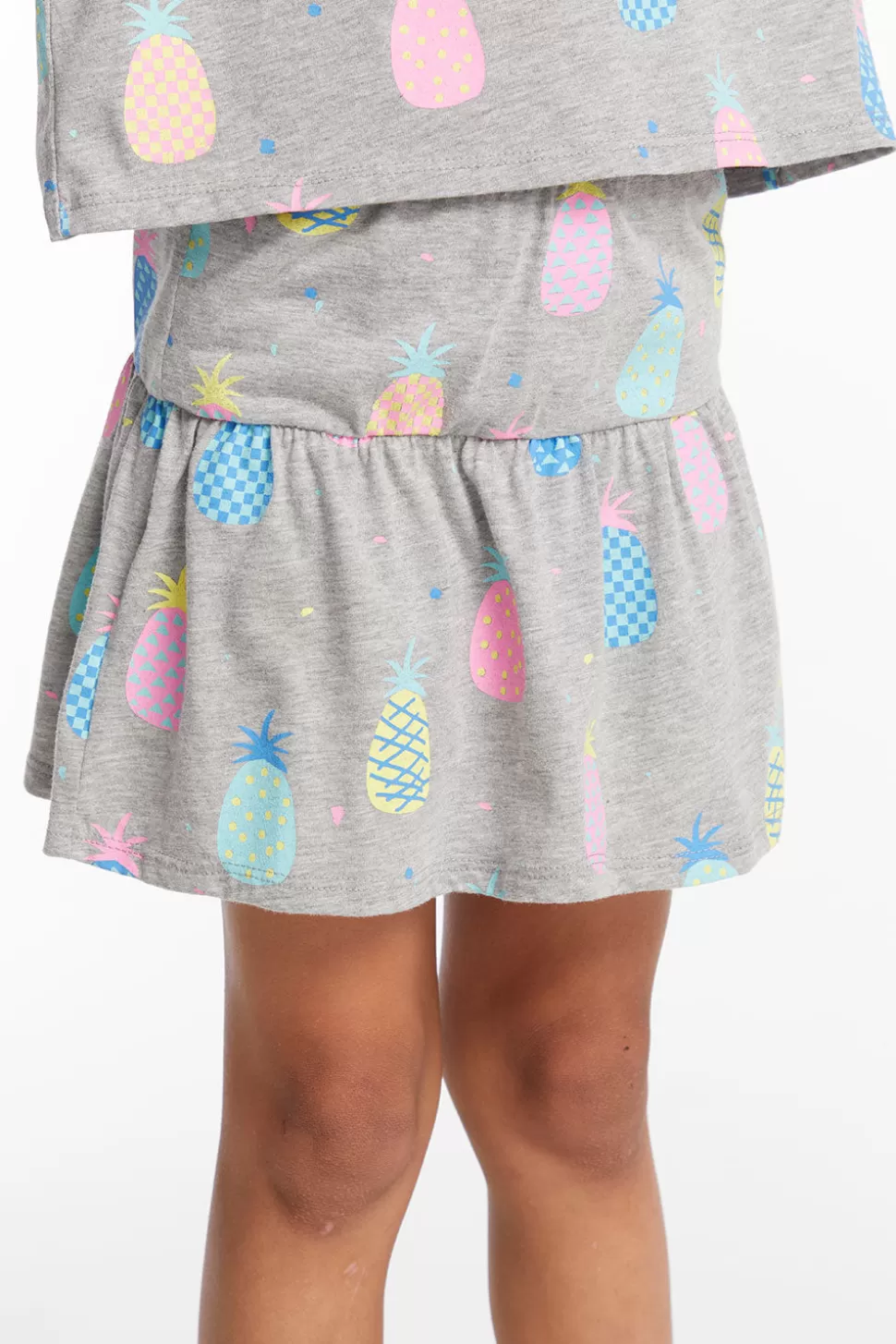 Chaser Brand Multi Pineapple Girls Peplum Skort Store