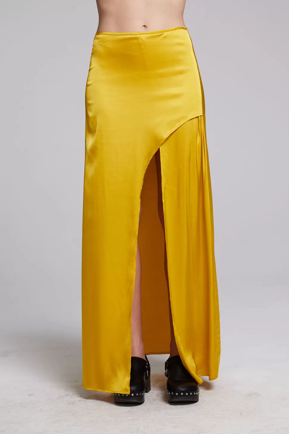 Chaser Brand Noemi Mimosa Maxi Skirt Clearance