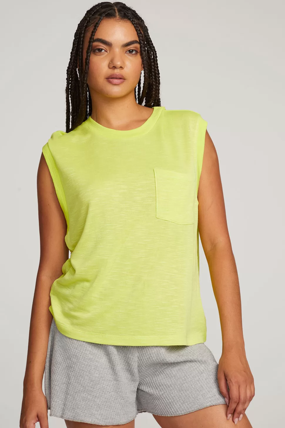 Chaser Brand Odessa Citron Tee Cheap