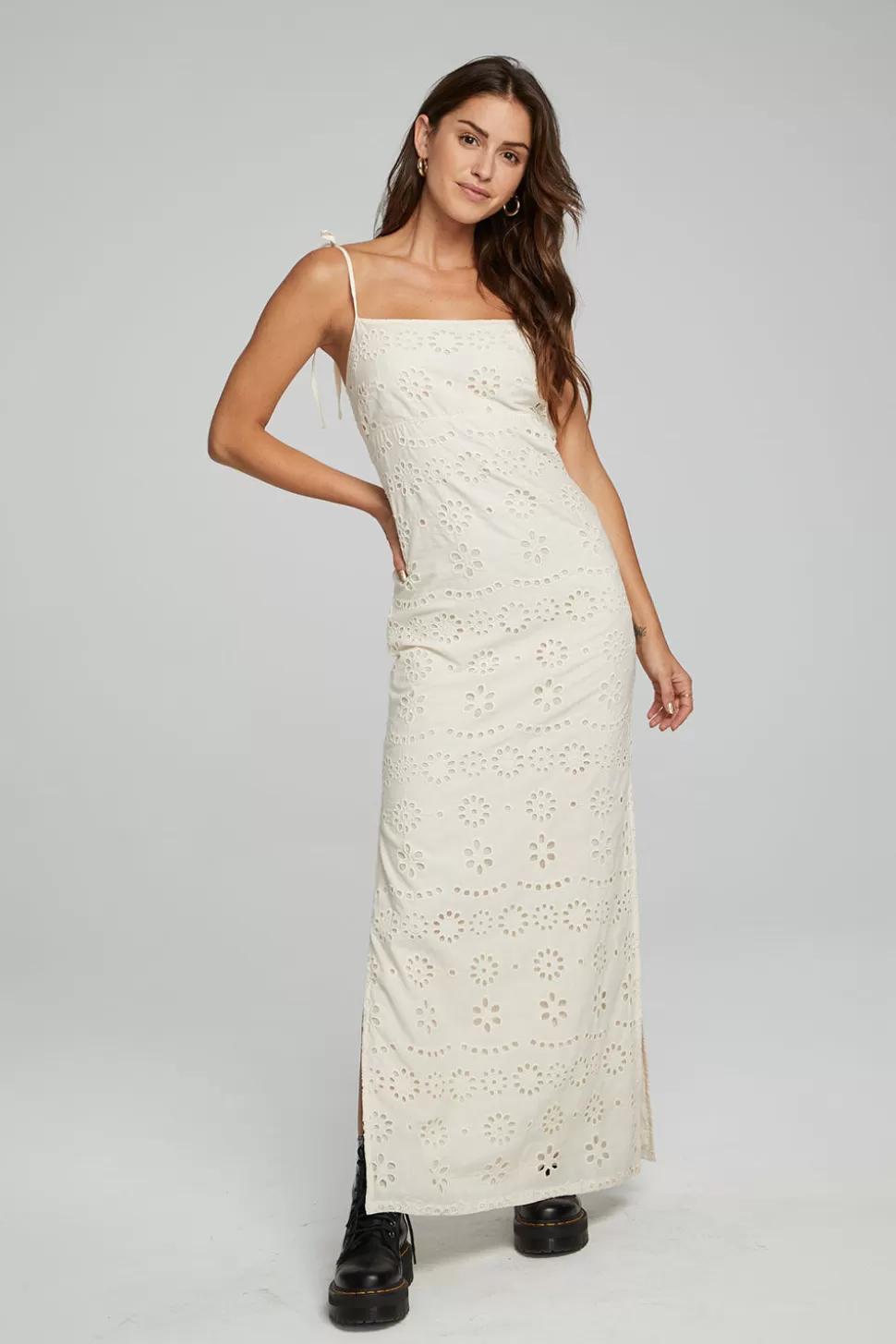 Chaser Brand Palisades Maxi Dress - Gardenia New