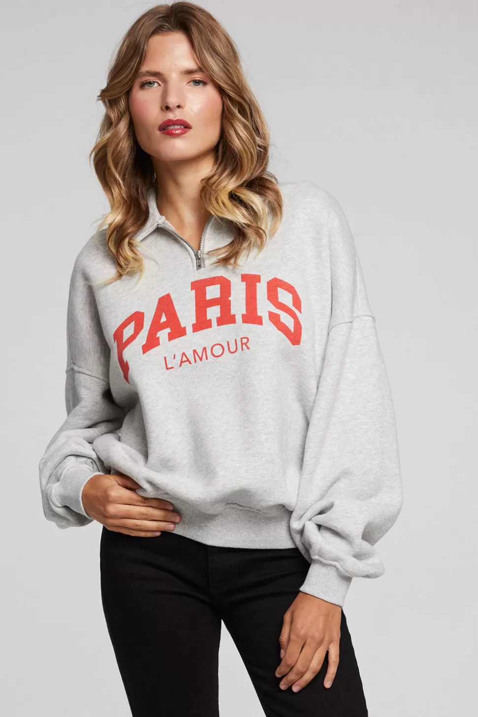 Chaser Brand Paris L' Amour Pullover Sale