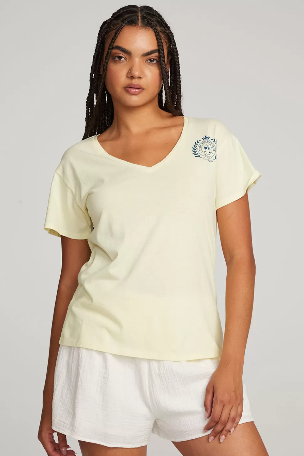 Chaser Brand Pasta And Wine Club Tee Clearance