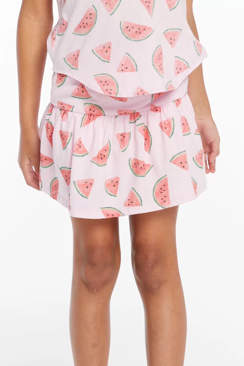 Chaser Brand Peplum Watermelon Heaven Girls Skort Cheap