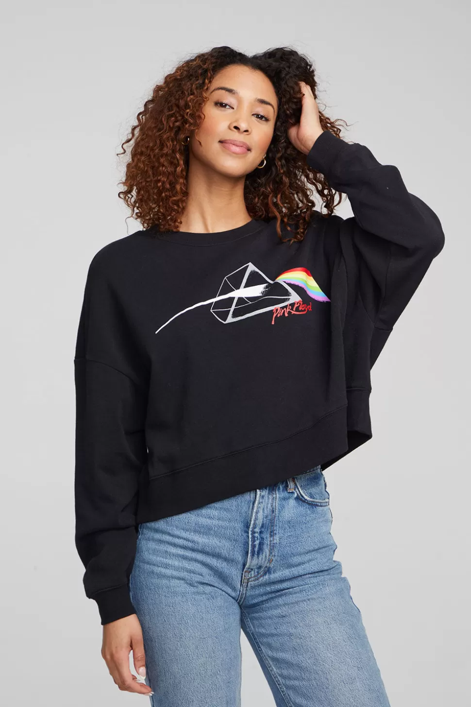 Chaser Brand Pink Floyd Dark Side Of The Moon Long Sleeve Fashion