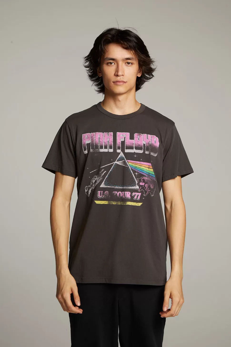 Chaser Brand Pink Floyd U.S. Tour Crew Neck Tee Shop