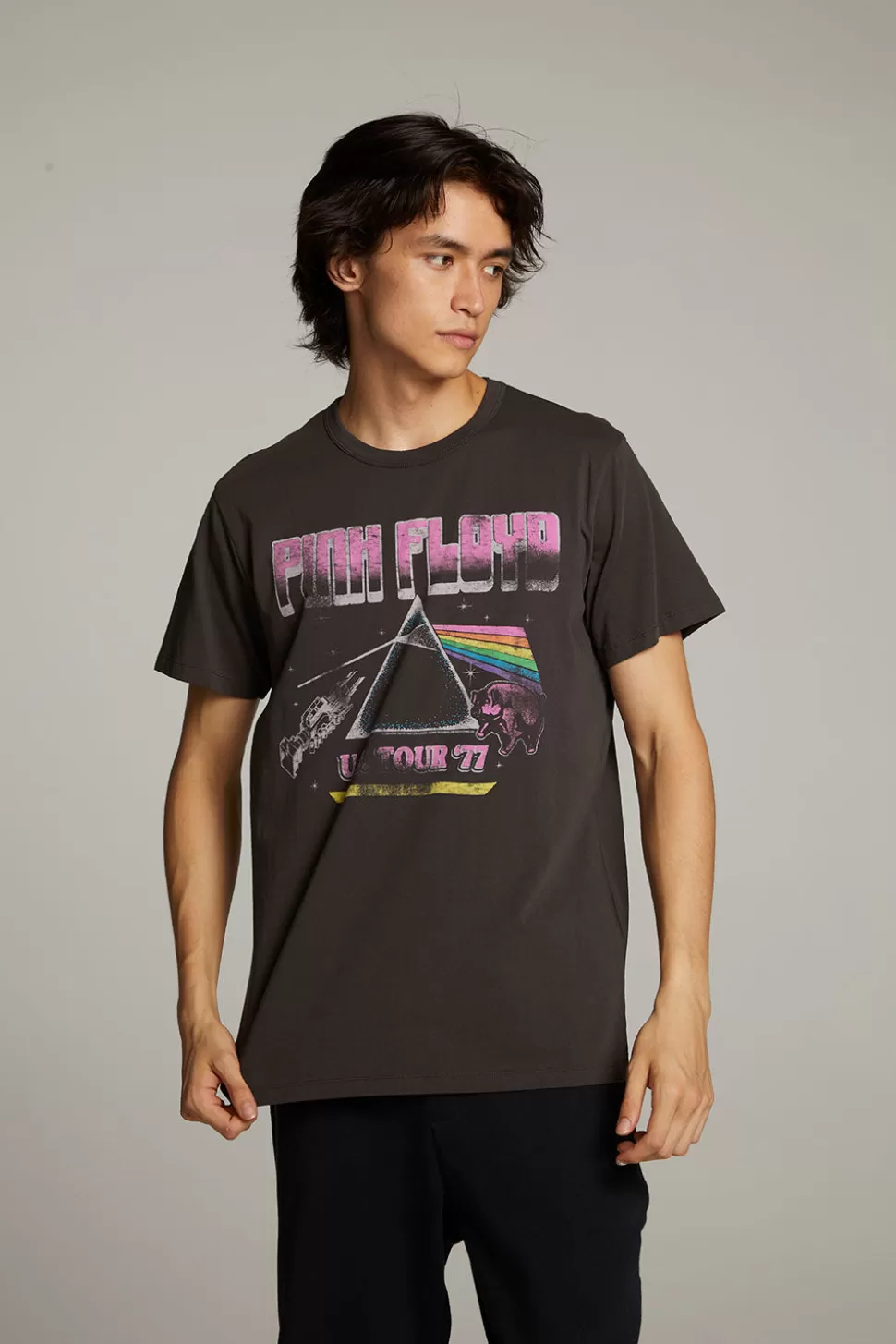 Chaser Brand Pink Floyd U.S. Tour Crew Neck Tee Shop