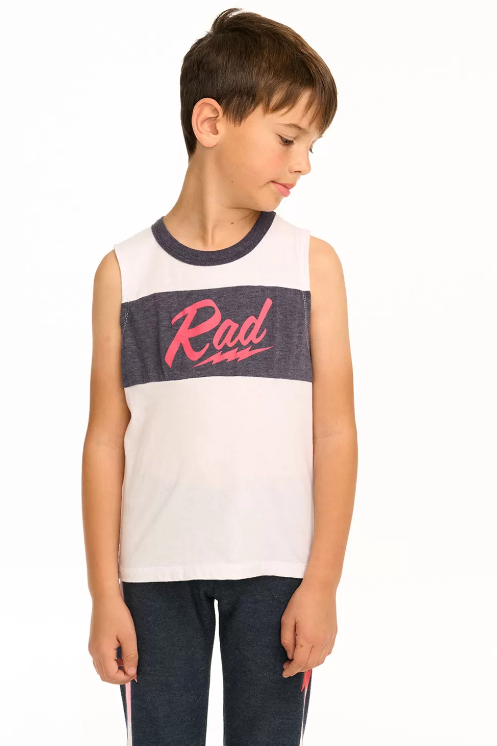 Chaser Brand Rad Blocked Muscle Tank Shop