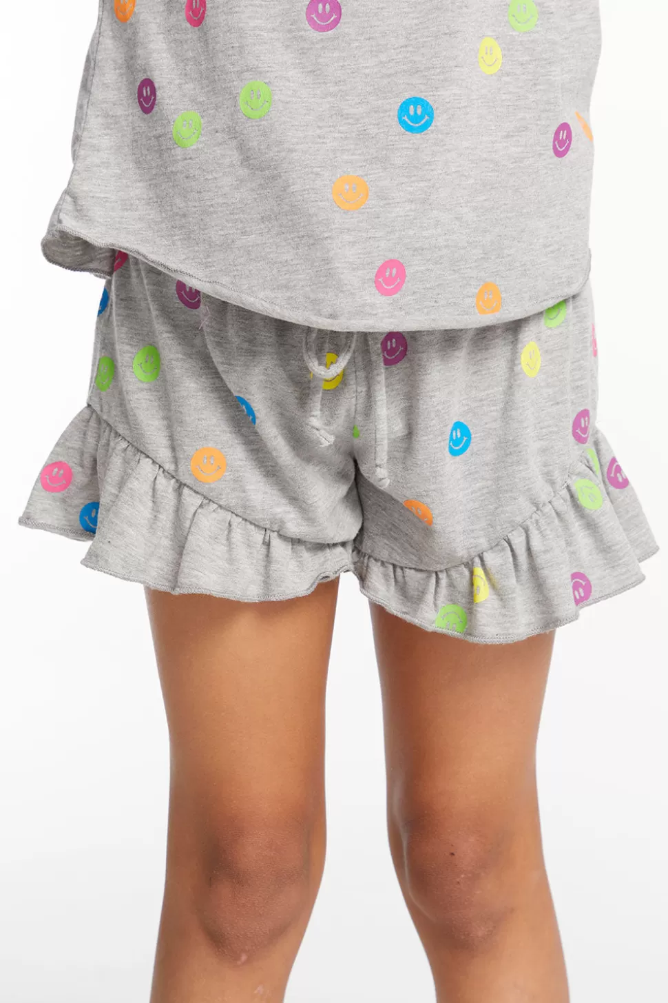 Chaser Brand Rainbow Smiles Girls Shorts Online