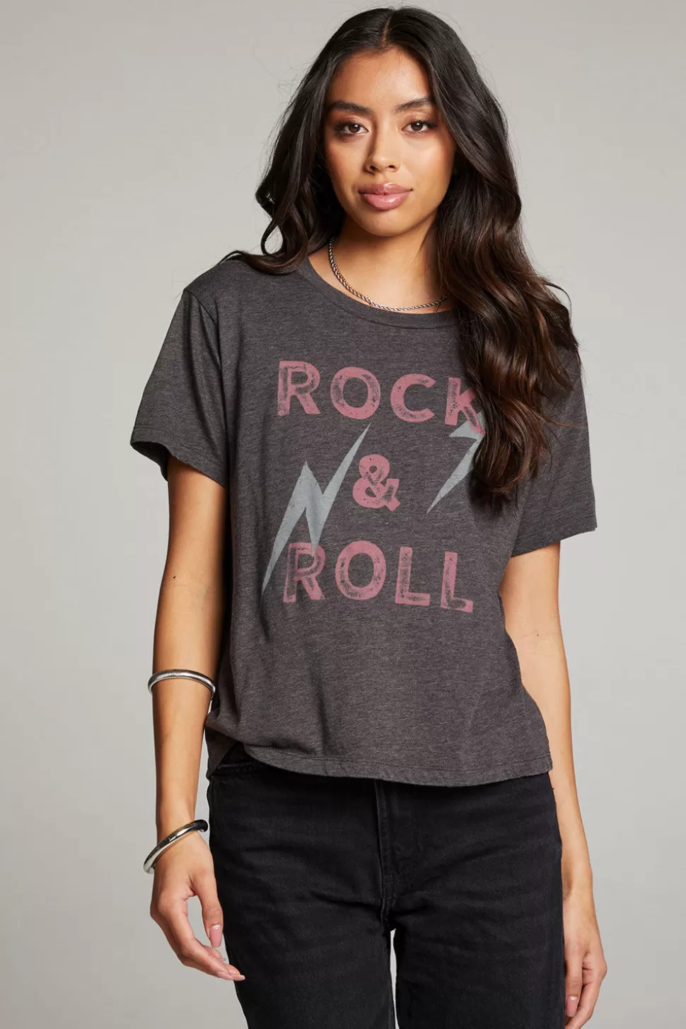 Chaser Brand Rock & Roll Forever Crewneck Tee Store