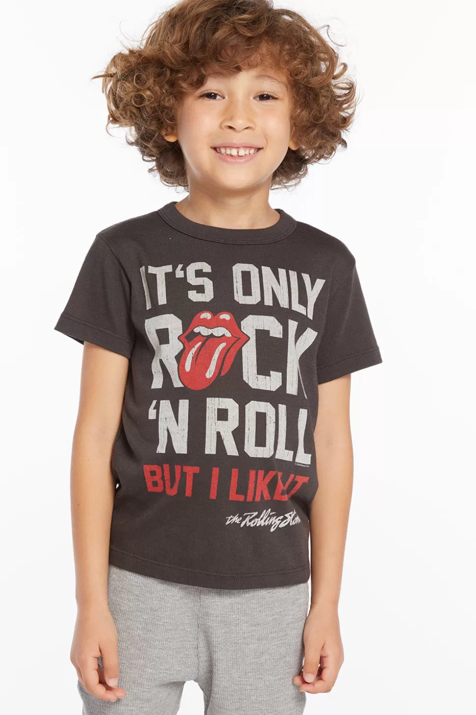 Chaser Brand Rolling Stones It's Only Rock 'n Roll Boys Tee Discount