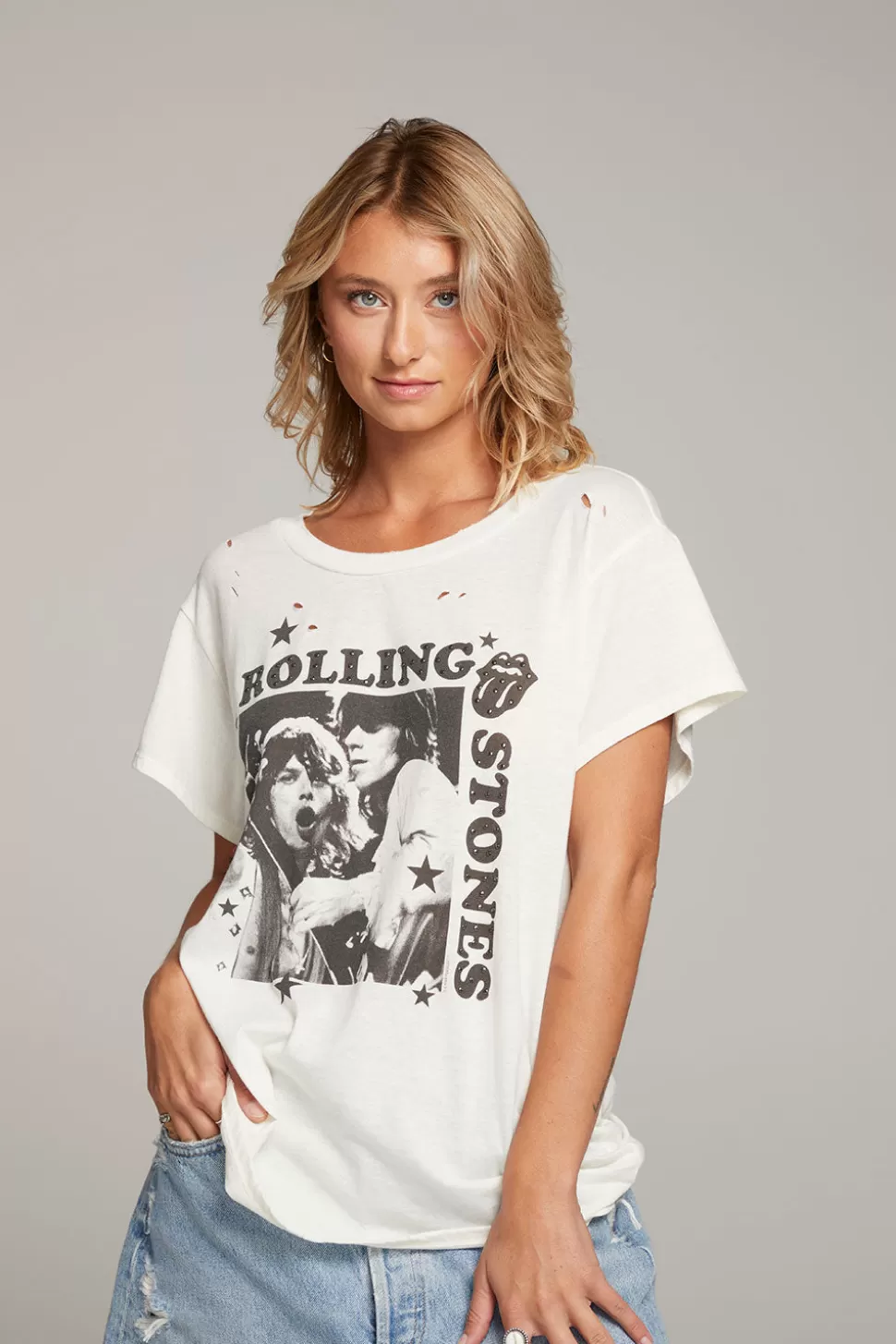 Chaser Brand Rolling Stones Mick & Keith Tee Clearance