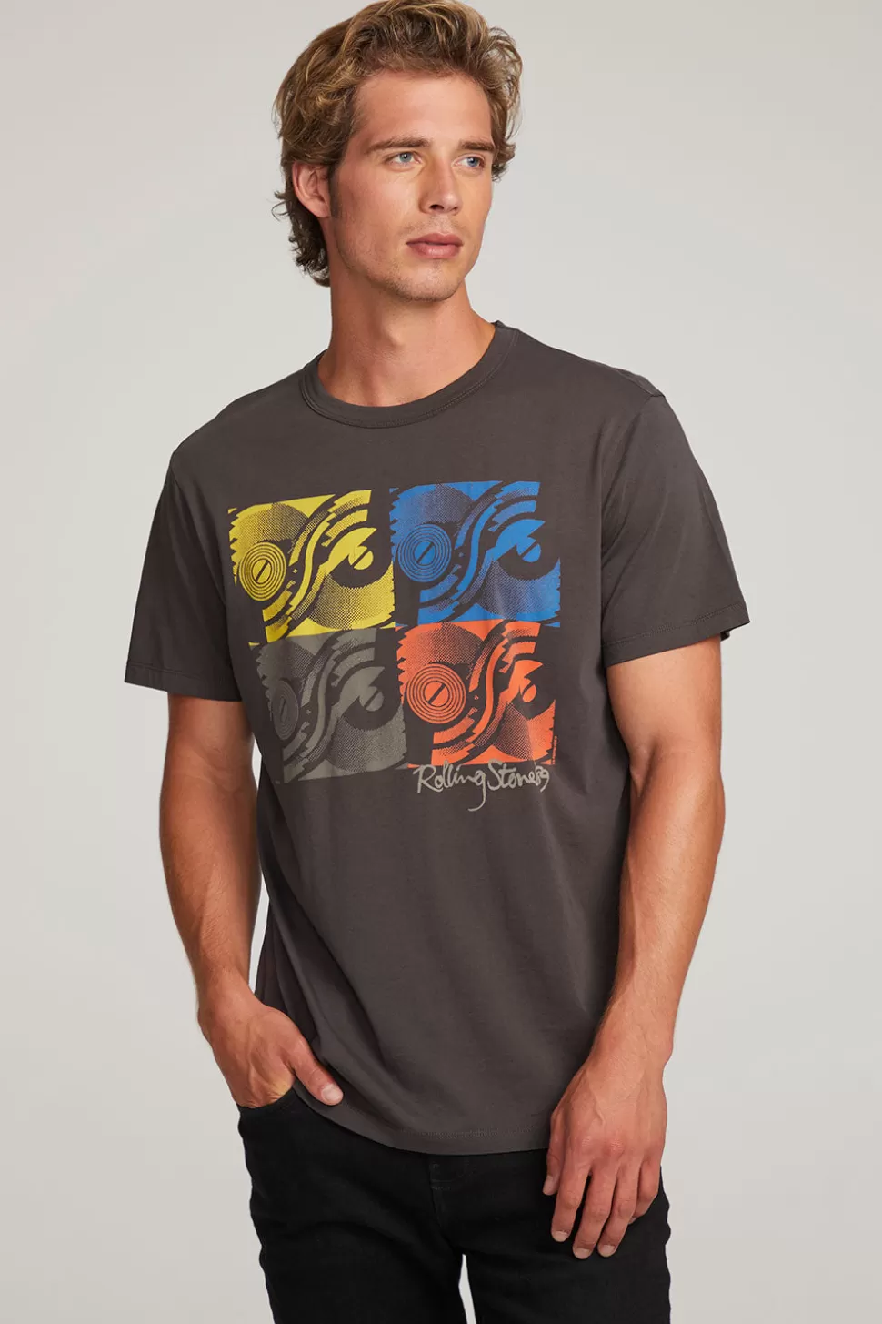 Chaser Brand Rolling Stones Rolling Stones '89 Mens Tee Sale