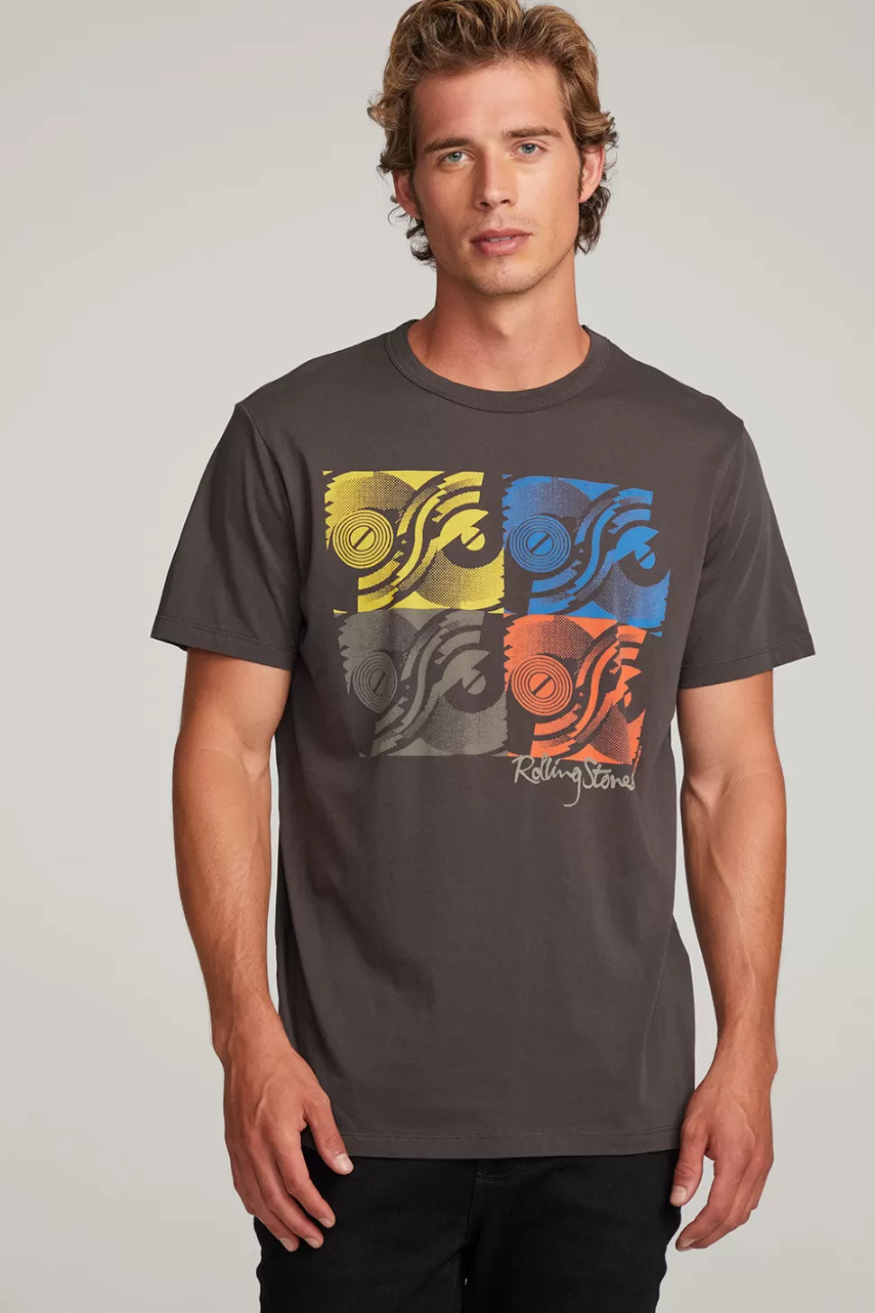 Chaser Brand Rolling Stones Rolling Stones '89 Mens Tee Sale