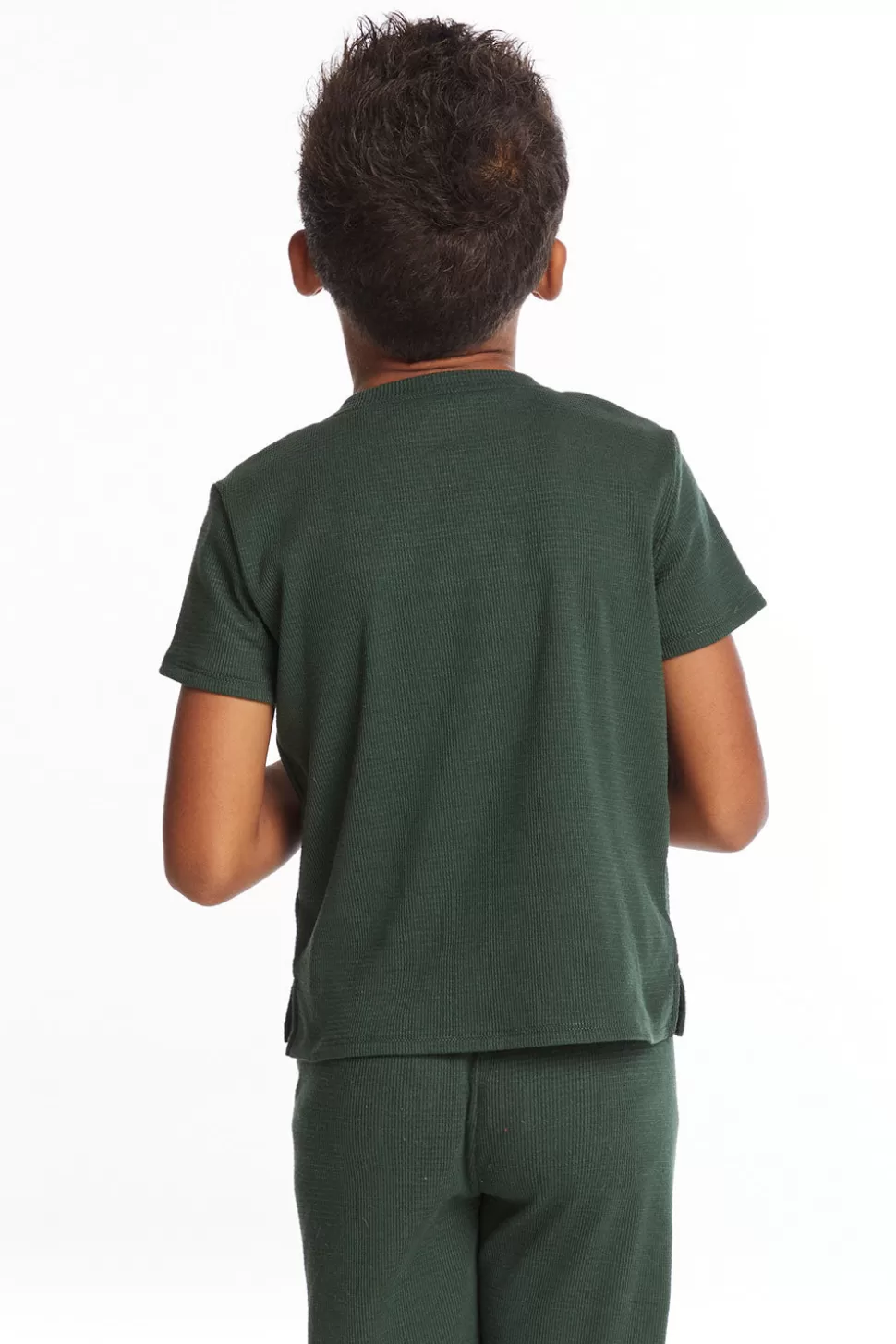 Chaser Brand Safari Green Boys Henley Cheap