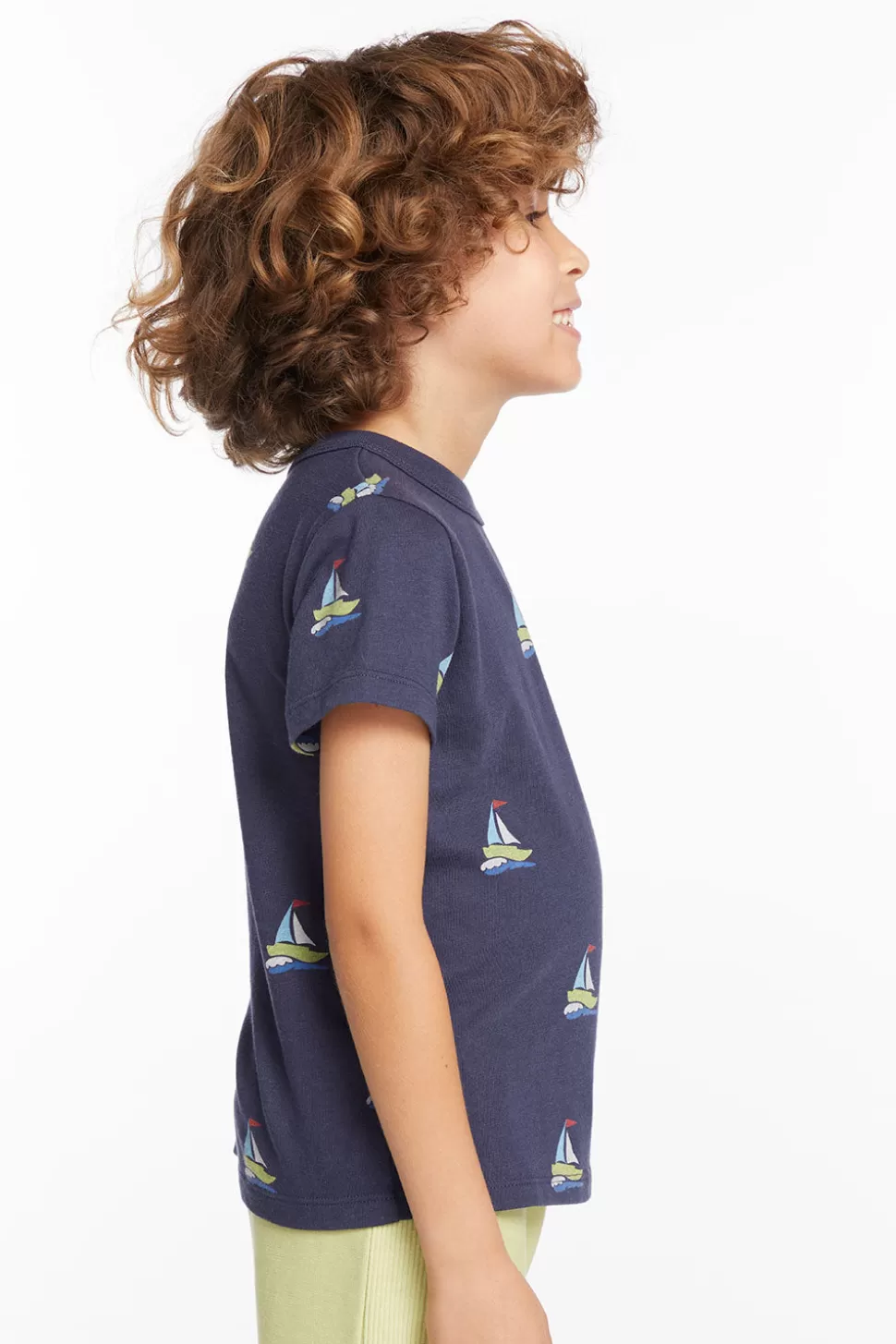 Chaser Brand Sailboats Boys Tee Outlet