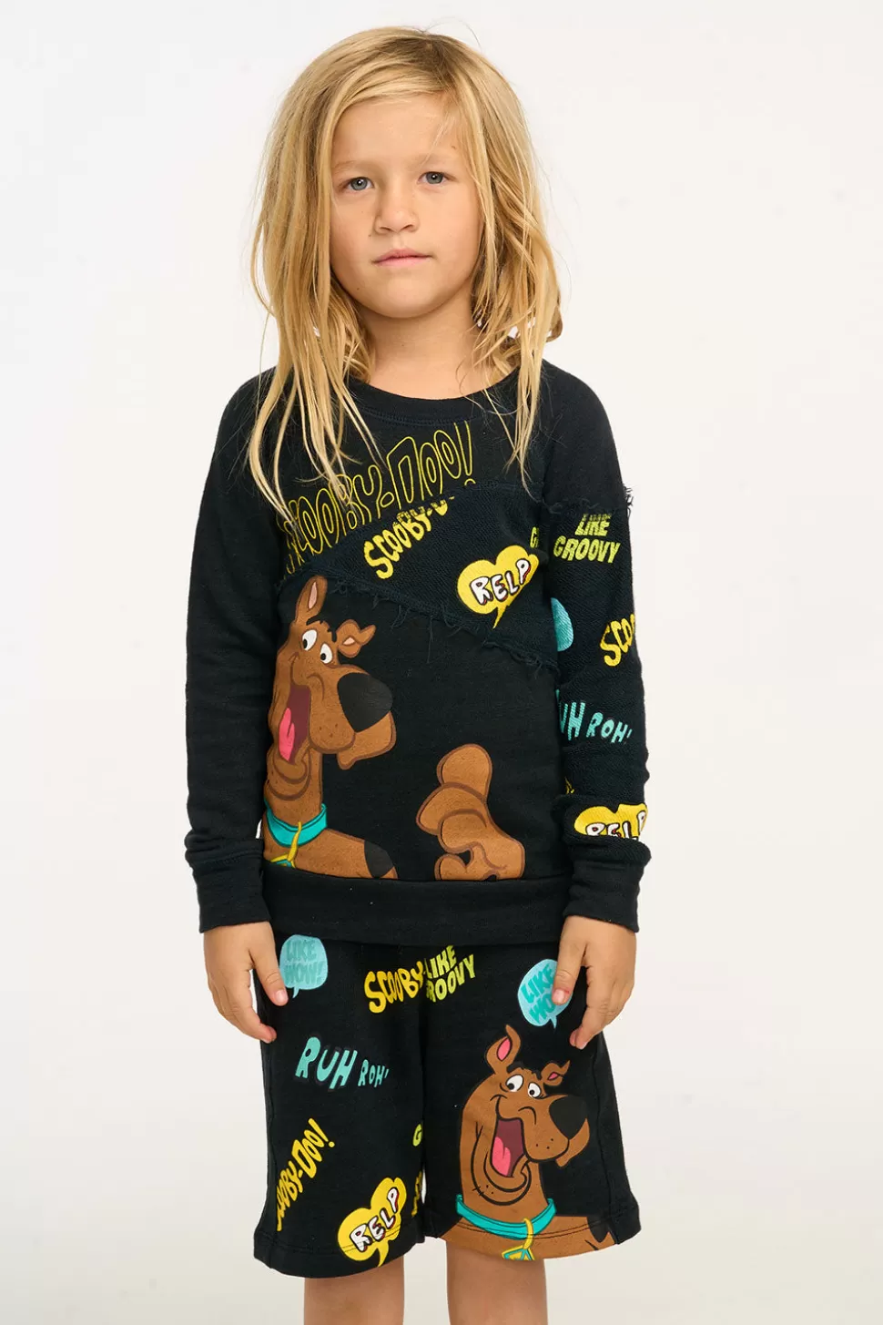 Chaser Brand Scooby Doo Mash Up Pullover Best Sale