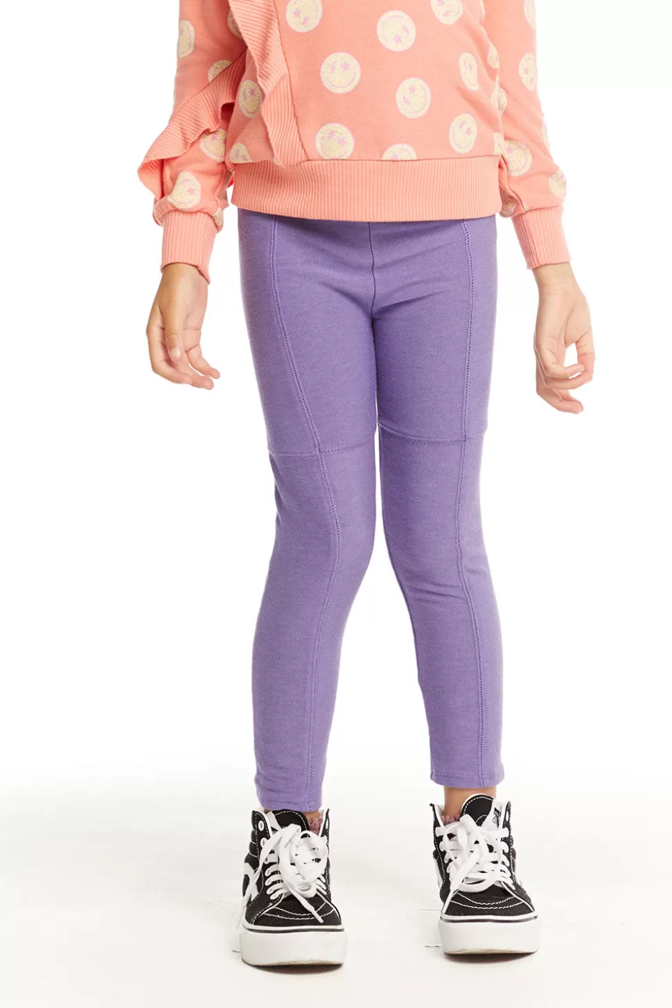 Chaser Brand Seamed Panel Veronica Purple Jogger Flash Sale