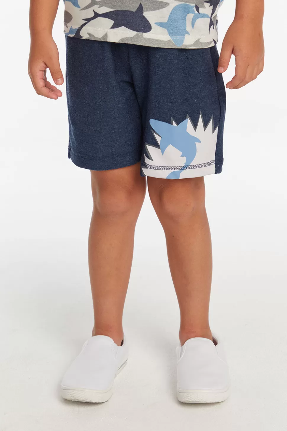 Chaser Brand Shark Bite Boys Shorts Flash Sale