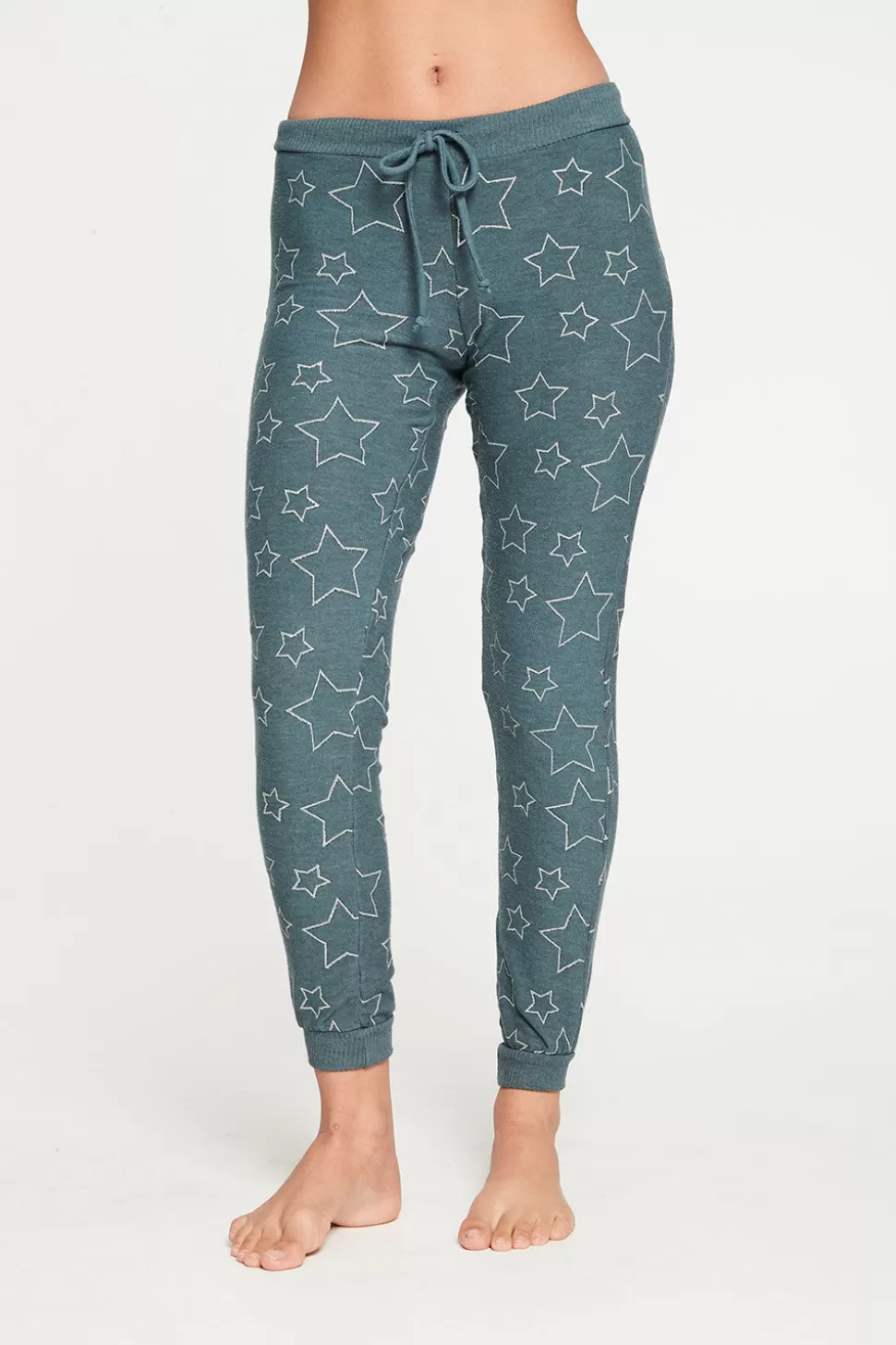 Chaser Brand Silver Stars Pant Shop