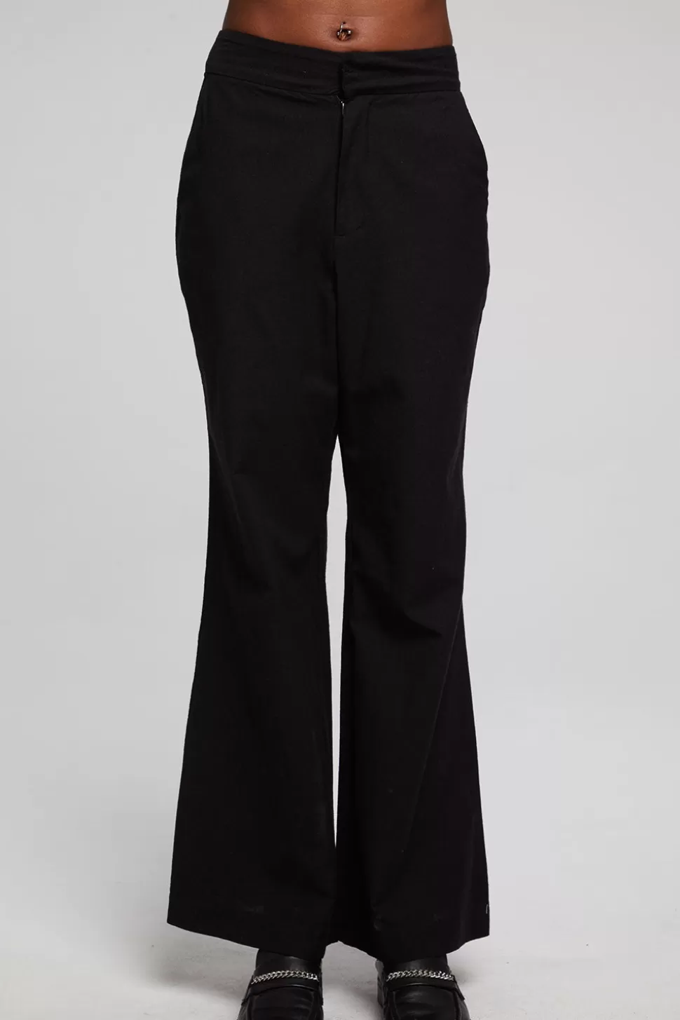 Chaser Brand Simone Trousers - Black Onyx Hot