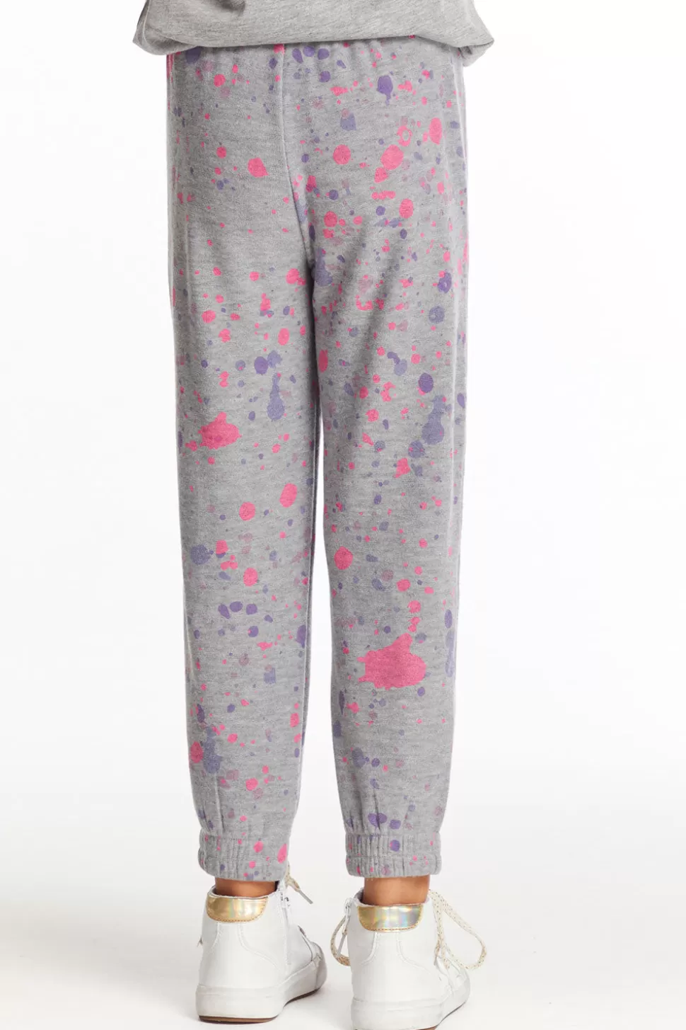 Chaser Brand Splatter Paint Girls Pants Best Sale