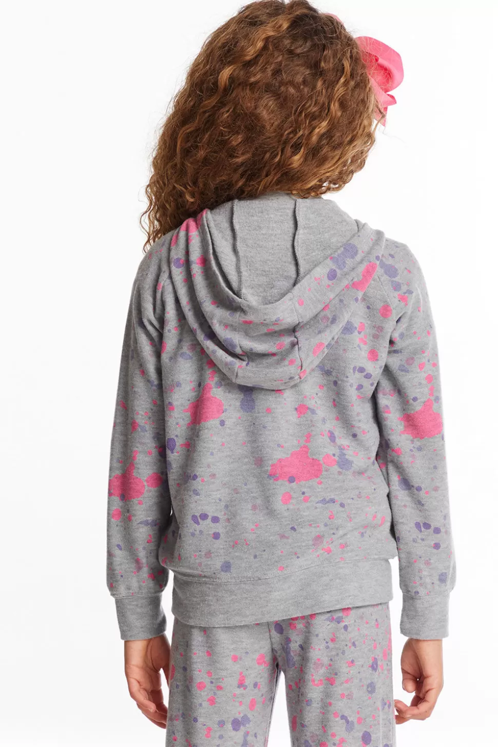 Chaser Brand Splatter Paint Zip-up Hoodie Shop