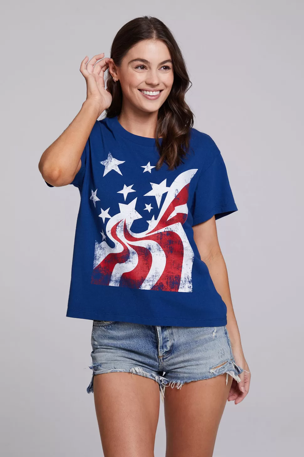 Chaser Brand Stars & Stripes Tee Shop