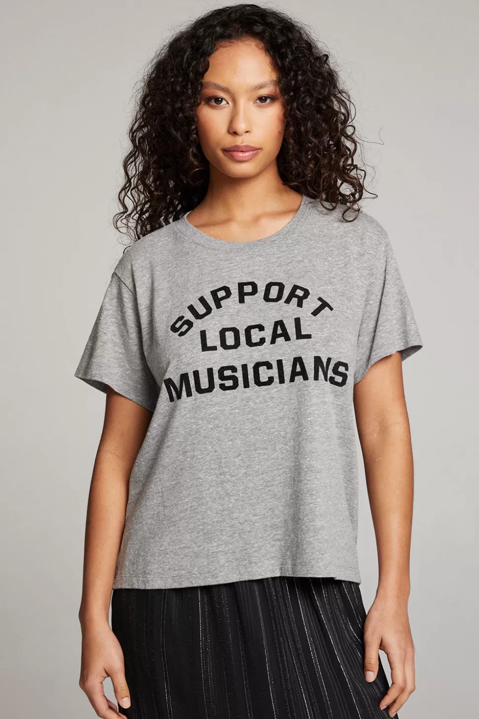 Chaser Brand Support Local Musicians Tee Fashion