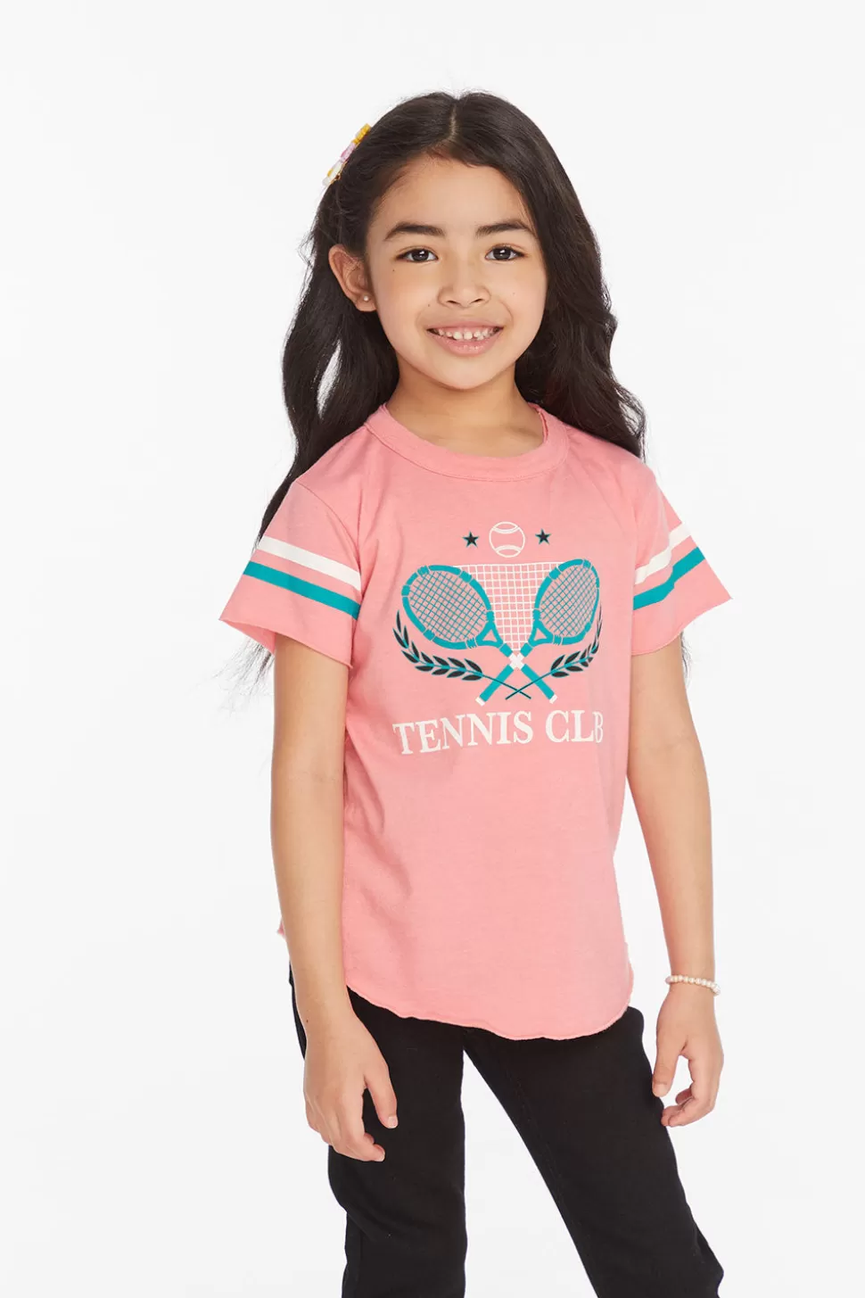 Chaser Brand Tennis Club Girls Tee Clearance