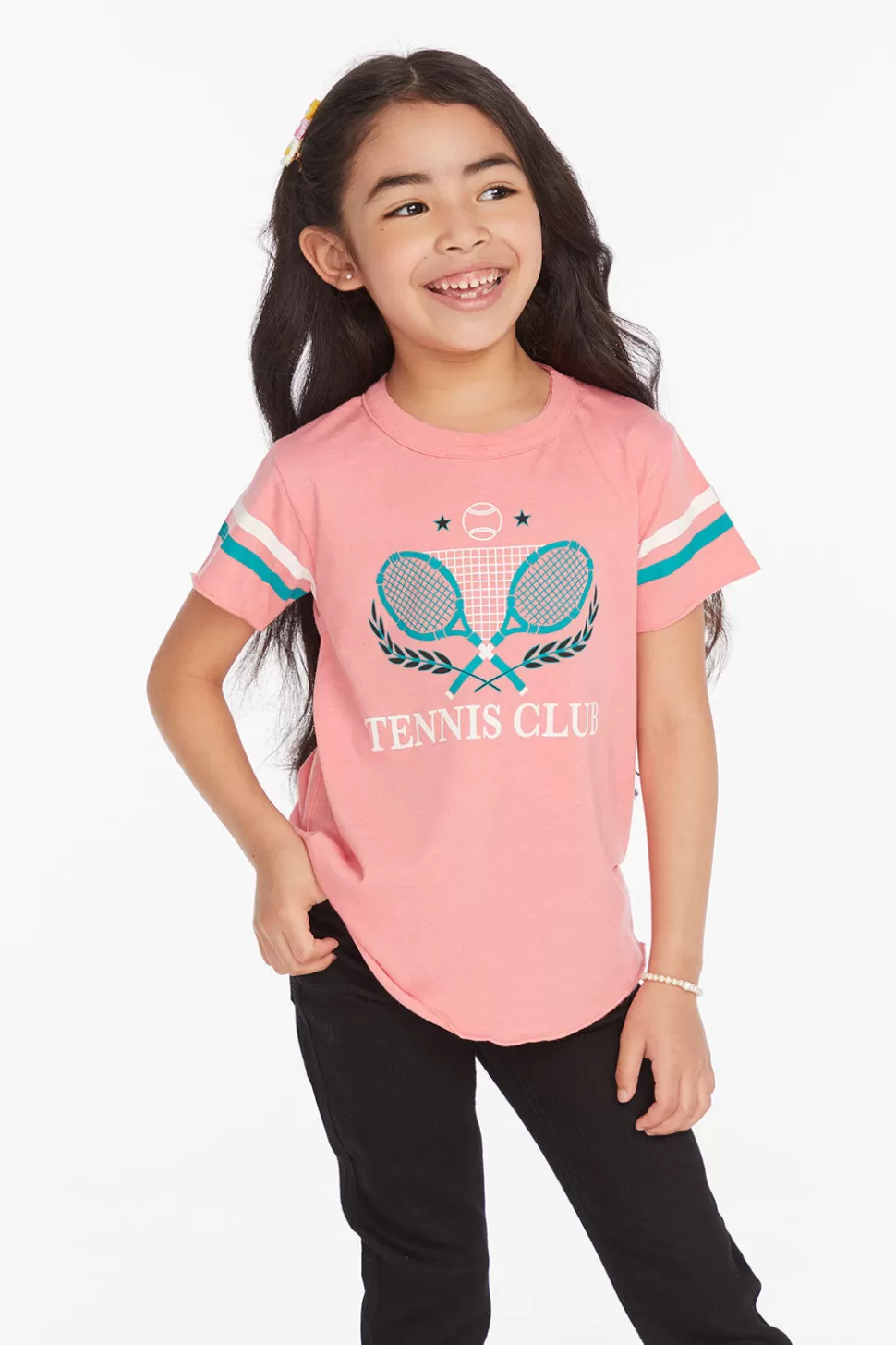 Chaser Brand Tennis Club Girls Tee Clearance