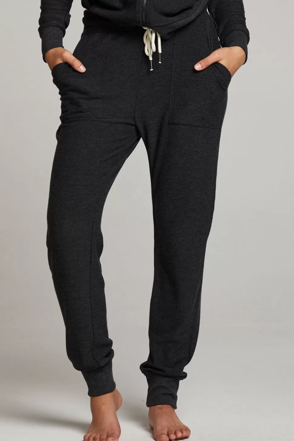 Chaser Brand Tessa Black Jogger Discount