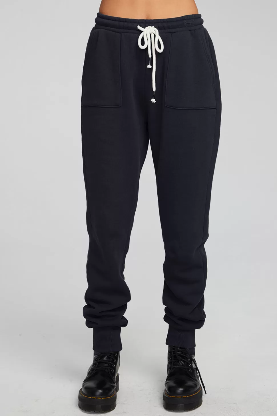 Chaser Brand Tessa Shadow Black Jogger Shop