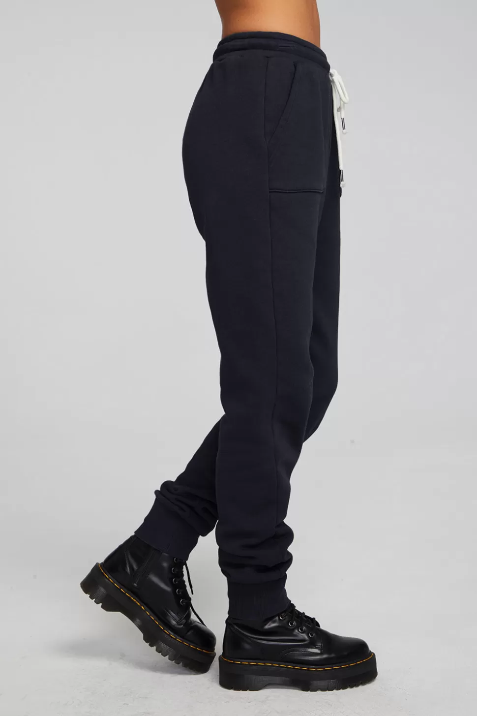 Chaser Brand Tessa Shadow Black Jogger Shop