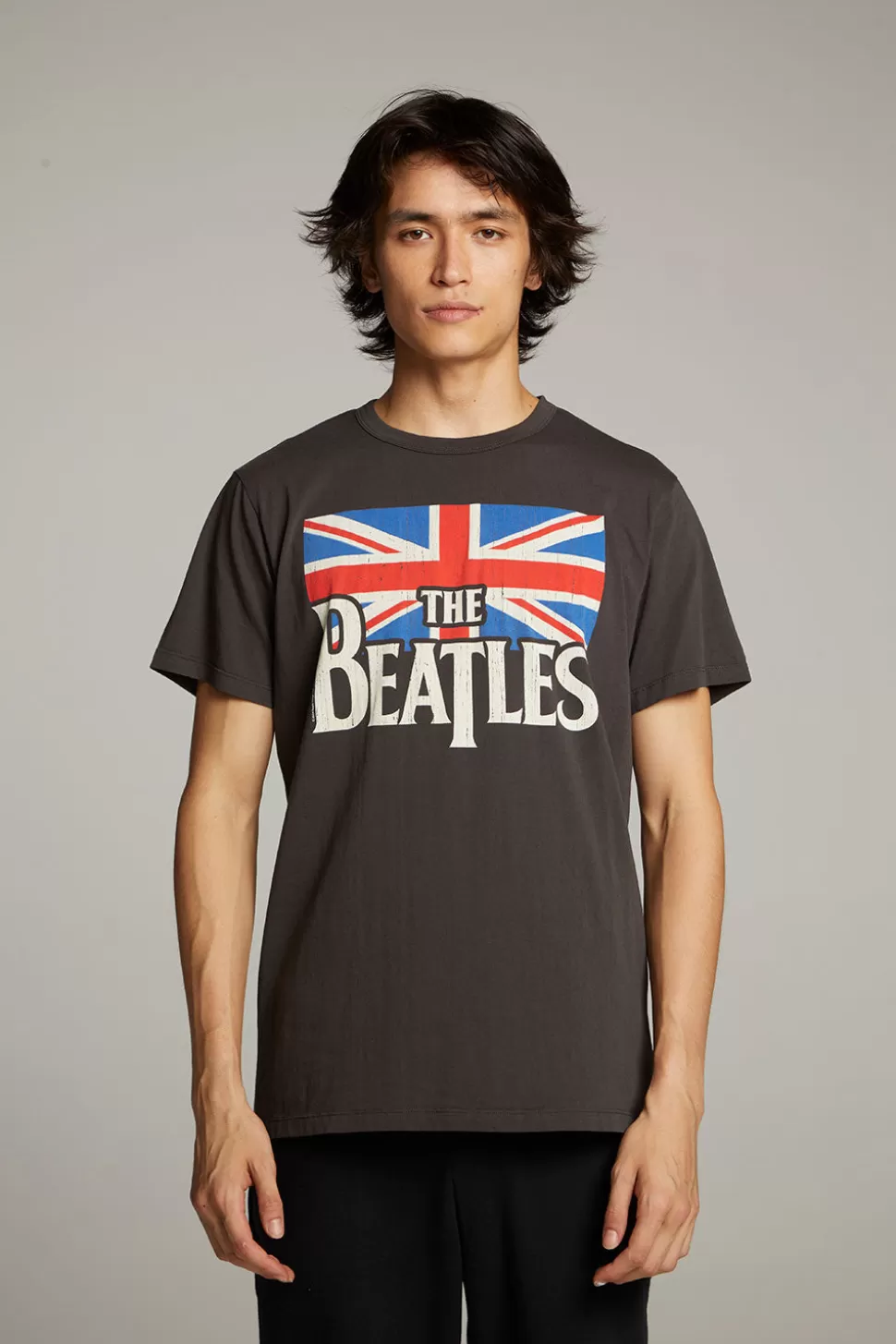 Chaser Brand The Beatles Union Jack Crew Neck Tee Sale