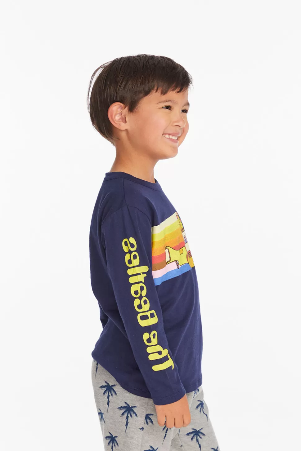 Chaser Brand The Beatles Yellow Submarine Boys Long Sleeve Tee Best